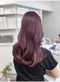 イメチェン/ホワイトブロンド/外ハネボブ/ワイドバング/渋谷