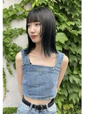 中目黒/ショート/ナチュラル/カラー/韓国/髪質改善._.