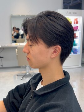 ネイロ 北千住(NeiRo) メンズマッシュ刈り上げ波巻きツイストスパイラルパーマ北千住