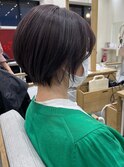大人かわいい/丸みショート/10代20代30代