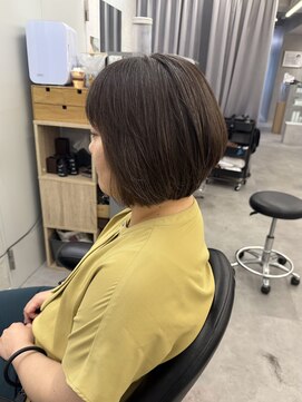 ヘアサロン ドットプラス 町田店(dot. plus) くびれヘア/アプリコットオレンジ/ハイライトカラー/町田