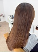 メテオ髪質改善ストレートのビフォアアフター