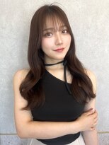 ルームバイシー 新宿(Loom. by Sea)&nbsp;＊レイヤーカット×ショコラアッシュ【新宿/韓国ヘア/小顔ヘア】