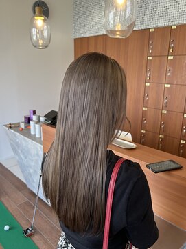 ノット 成田公津の杜(Knot) 【透明感あふれる暗めミルクティーカラーで上品に】/すずか