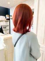 キャアリー(Caary)&nbsp;福山Caaryイルミナカラー20代30代40代50代オレンジピンクカラー