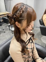 スパイア(SPIRE) くるみちゃんヘア☆リボンアレンジ