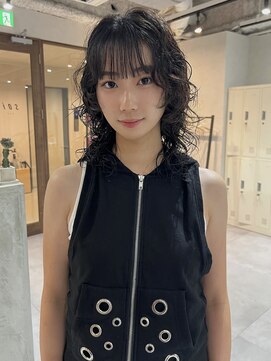 ソイデュエ 梅田(soi due) レイヤーパーマ/ウルフヘア/ウルフパーマ/@村中仁人