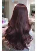 ワインレッドブラウンで艶髪☆