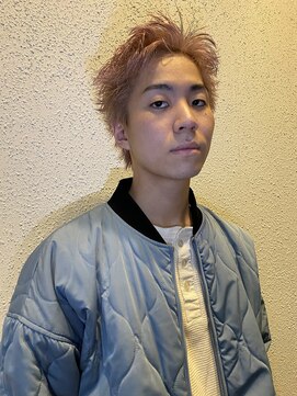 オルン(ORGN.) ブリーチカラーとスパイキー