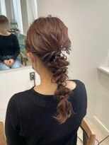 ラ ブランシュ 大宮(La Blanche)&nbsp;編みおろし/お呼ばれヘアセット