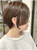 ショートカラー髪質改善