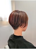 ハンサムショート　刈り上げショート
