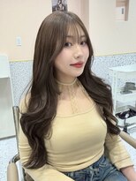 ルームバイシー 新宿(Loom. by Sea)&nbsp;大人ガーリー×ダークアッシュ/前髪/イメチェン