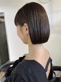 フィットスタンド 千葉(fit stand)&nbsp;oil straight推し！艶のあるストンっとしたミニボブかわいいです