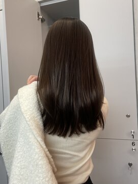 ディプティモイラ(dipty MOILA) ash brown× layer cut