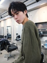 オルカ(ORCA)&nbsp;MEN'S HAIR/メンズカット/センターパート/新宿【深江】