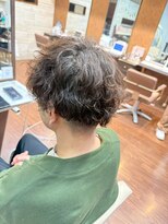 ヘアーショップ エヌアンドエー 幸手店(hairshop N&A)&nbsp;カラーとの相性がいいツイストスパイラル 重めマッシュ