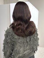 カノエ 福岡香椎店(canoe)&nbsp;ココアブラウン レイヤーカット 韓国ヘア 顔周りカット 美髪