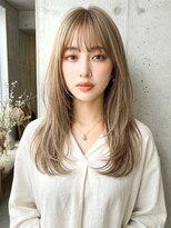ルービックセカンド 和歌山(Rubik's 2nd)&nbsp;ミルクティーベージュ×ナチュラルロング