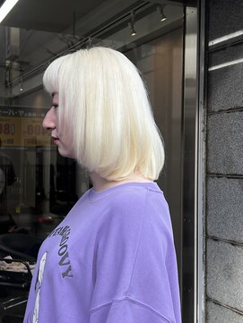 モアムー(Moremuu) 【青木 淳】ハイブロンド/抜きっぱなし