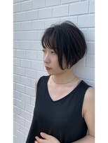 ポンテ 福間店(ponte)&nbsp;『黒髪でもキマるエアリー感ショート』