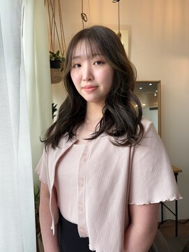 ムク(Muku) 透け感オリーブベージュ