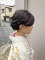 キッカ(kicca) ヘアアレンジ/アップスタイル/和装アップ/お宮参りヘア