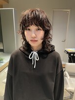 エノウ(enow)&nbsp;ウルフレイヤー×パーマ　enow赤坂