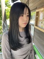 ニコット(nicott) 顔まわりカット×レイヤースタイル