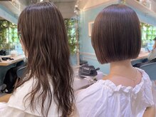 ロンドフルール 大宮東口(Lond fleur)の雰囲気（自然な縮毛矯正でバッサリカットも毎朝楽ちんスタイルに！）