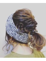 美容室オーブ おいらせ店&nbsp;ターバンアレンジ