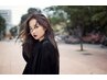 サプリヘアカラー＋カット    ￥9500