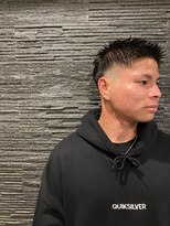 ヒロギンザ 恵比寿店(HIRO GINZA)&nbsp;ツーブロックビジネスショートフェードパーマコンマヘア