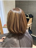 白髪ぼかしハイライト 30代、40代、50代
