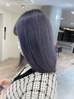 ルーブ トウキョウ(Loob. TOKYO)&nbsp;ブルーラベンダー【池袋髪質改善.インナーカラー.ケアブリーチ】