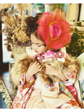 ホワイトボックス 我孫子店 七五三 着付 ヘアセット