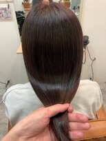 イオエ(ioe)&nbsp;黒髪/ボブルフ/ネビージュ/小顔/ワンレン/髪質改善/グレージュ