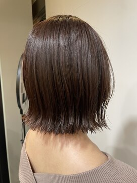 インデックスヘアー 錦糸町店(in'dex hair) 髪質改善グレージュカラーカーキベージュレイヤーロング錦糸町