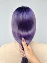 カリーナコークス 原宿 渋谷(Carina COKETH)&nbsp;ラベンダー/ダブルカラー/インナーカラー/イヤリングカラー