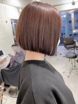 リール 銀座(R'EEL)&nbsp;ココアベージュボブルフ×髪質改善[銀座]