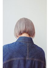 マグネットヘアートラスト(MAGNET HAIR trust) ミルクティーカラー ＋ミニボブ