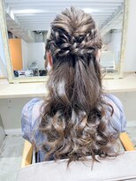 リコラックスビー(LICO LUXBE)&nbsp;編み込みハーフ