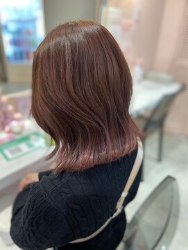 ラメール(MAISON LA MER) 《AYAKA》ブリーチなし☆ピンクラベンダーベージュ