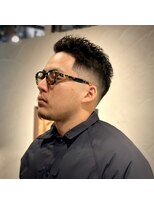 エルエー 大津店(L.A)&nbsp;ローフェード無造作パーマ　ピンパーマ　ナチュラルパーマ