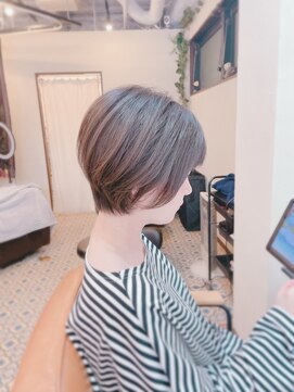 ヘアーアンドアイラッシュラック (Hair＆Eyelash Luck) 《Luck》似合わせカットのショートボブボブ