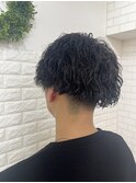 波巻きツイストスパイラルパーマ