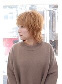 ウルフスタイル☆ボーイッシュ/顔周りレイヤー/20代/30代