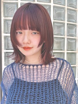 サロンドミルク 新百合ヶ丘店(salon de MiLK) 外ハネ×レイヤースタイル　《五月女》