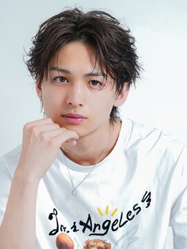 メンズヘアセンス 渋谷(MEN'S HAIR SENSE) ショートフェザーセンターパート