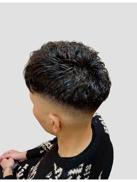 銀座マツナガ 浅草店 スキンフェード×ゆるパーマ